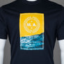 Marshall Artist Canute T-Shirt Navy