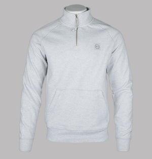 Marshall Artist Foundation 1/4 Zip Sweatshirt Snow Marl