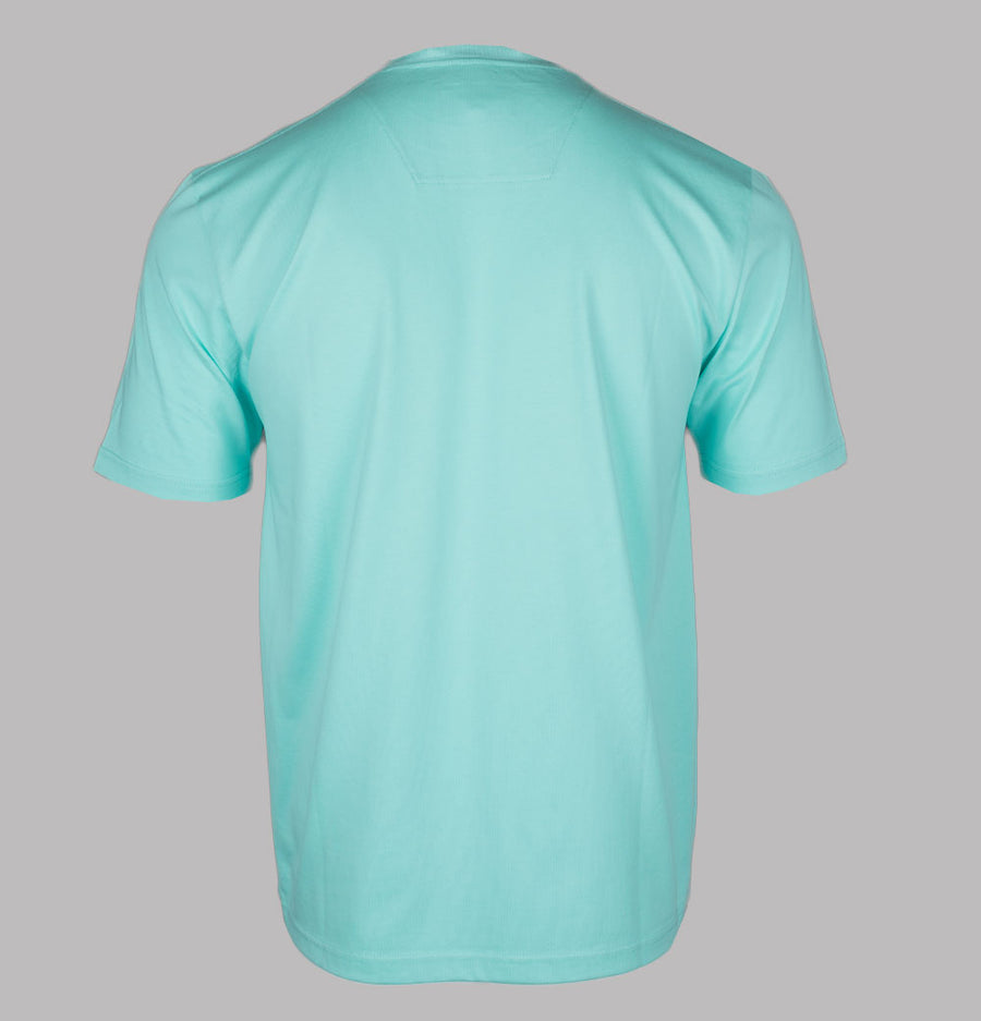 Marshall Artist Injection Box Logo T-Shirt Aqua
