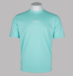 Marshall Artist Injection Box Logo T-Shirt Aqua