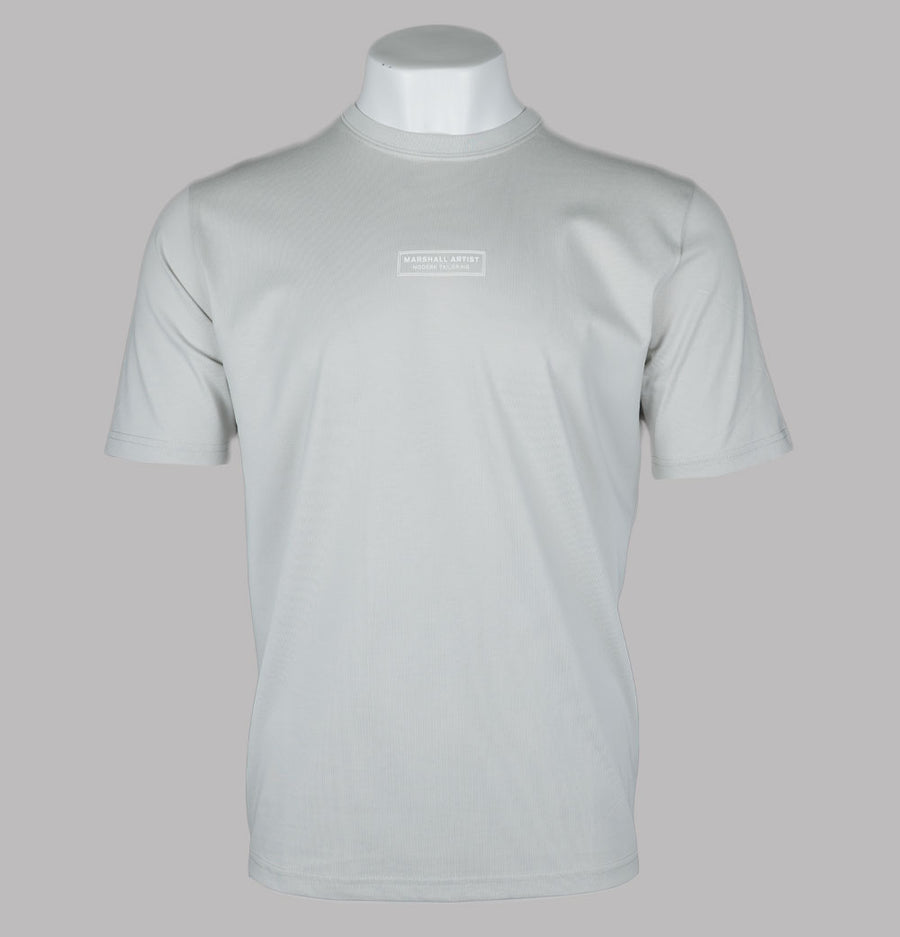 Marshall Artist Injection Box Logo T-Shirt Dove Grey