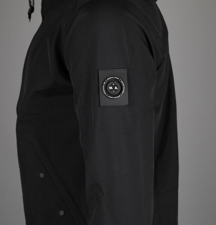 Marshall Artist Meldon Lite Shell Jacket Black