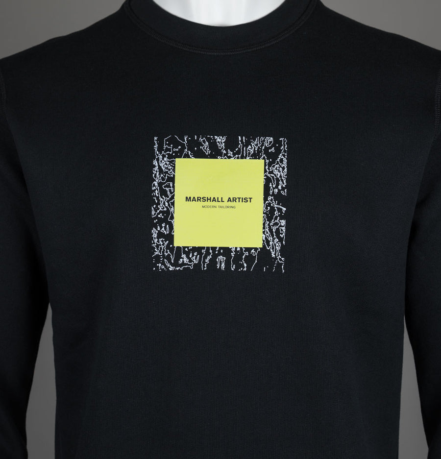 Marshall Artist Photex Box Logo Sweatshirt Black