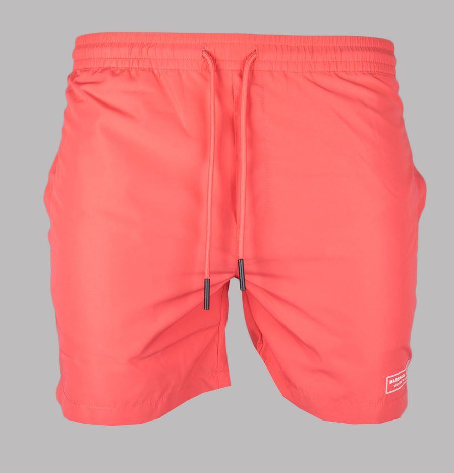 Marshall Artist Signature Swim Shorts Coral