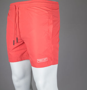 Marshall Artist Signature Swim Shorts Coral