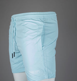 Marshall Artist Signature Swim Shorts Sky Blue