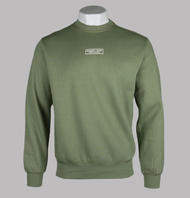 Marshall Artist Siren Box Logo Fleece Back Sweatshirt Clay