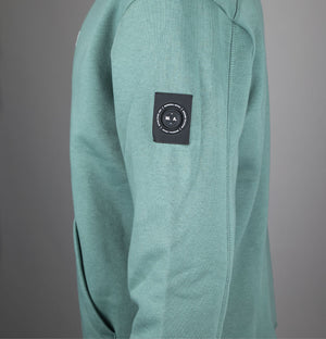 Marshall Artist Siren Box Logo OTH Hoodie Atlantic Green