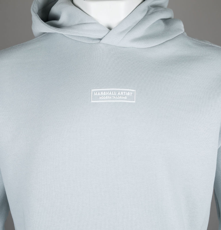 Marshall Artist Siren Box Logo OTH Hoodie Ghost Grey