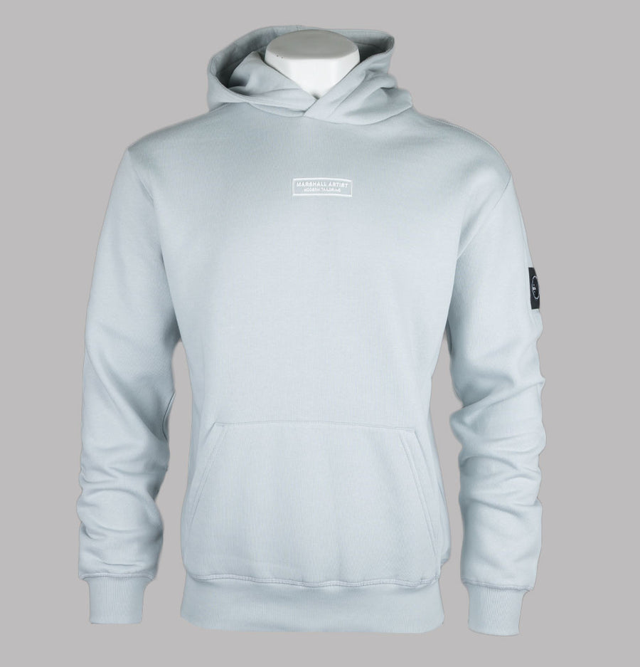 Marshall Artist Siren Box Logo OTH Hoodie Ghost Grey