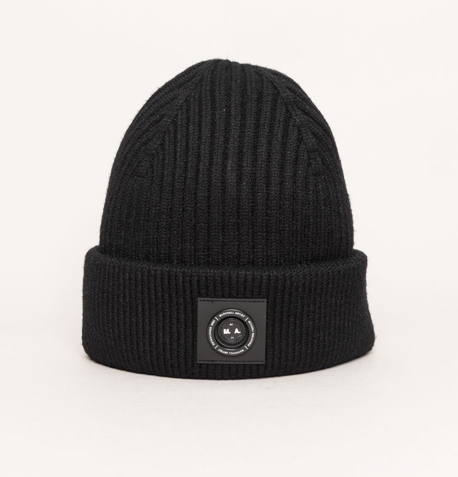 Marshall Artist Siren Cable Knit Beanie Black