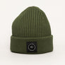 Marshall Artist Siren Cable Knit Beanie Khaki