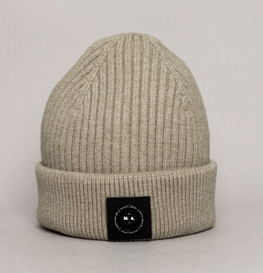 Marshall Artist Siren Cable Knit Beanie Stone