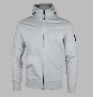Marshall Artist Siren Full Zip Hooded Sweatshirt Dove Grey