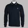 Marshall Artist Siren LS Tipped Polo Shirt Navy
