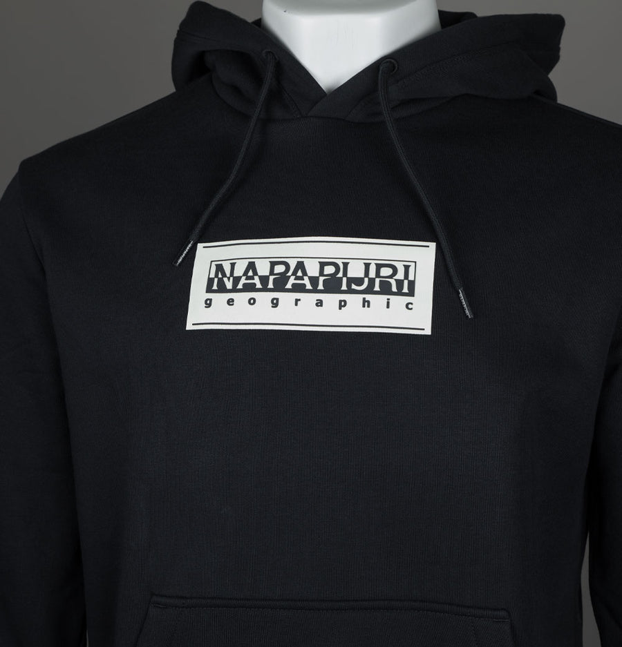 Napapijri B-Box Logo Hoodie Black