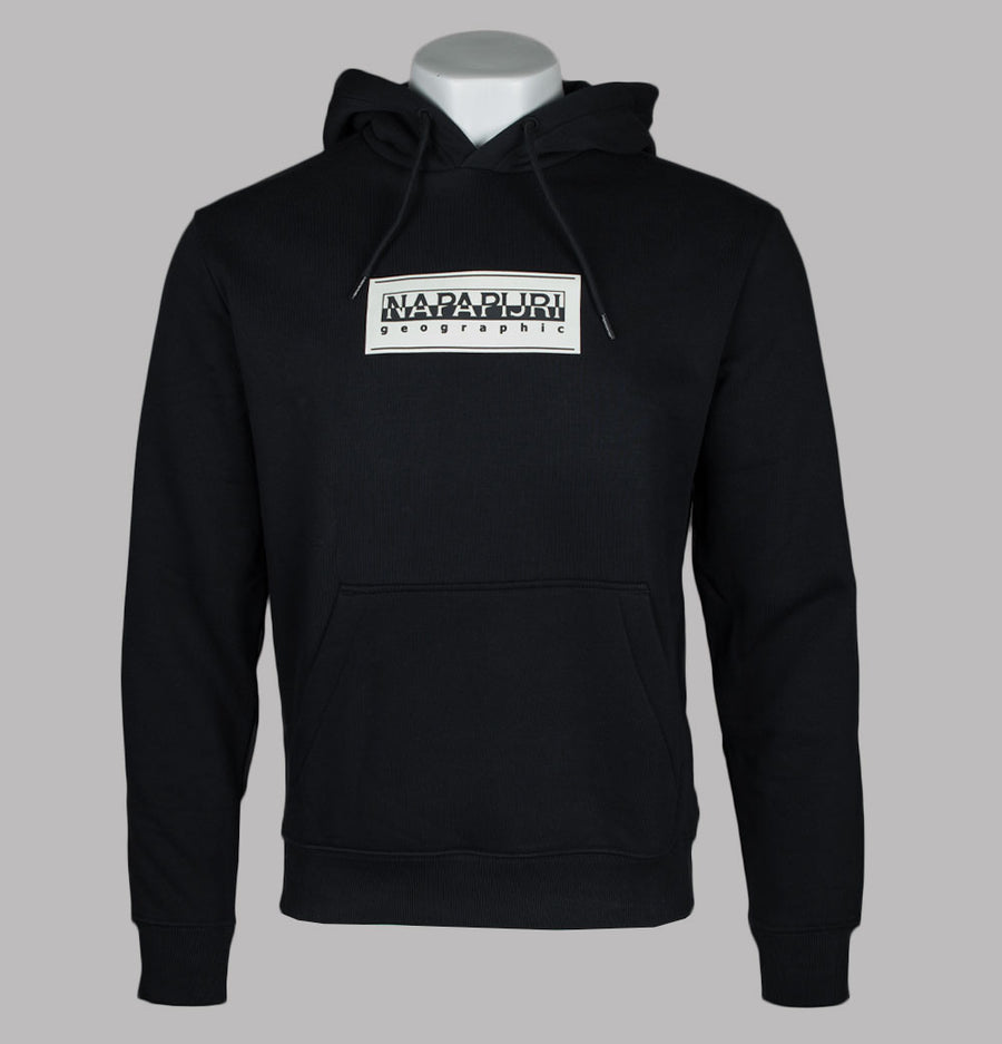 Napapijri B-Box Logo Hoodie Black