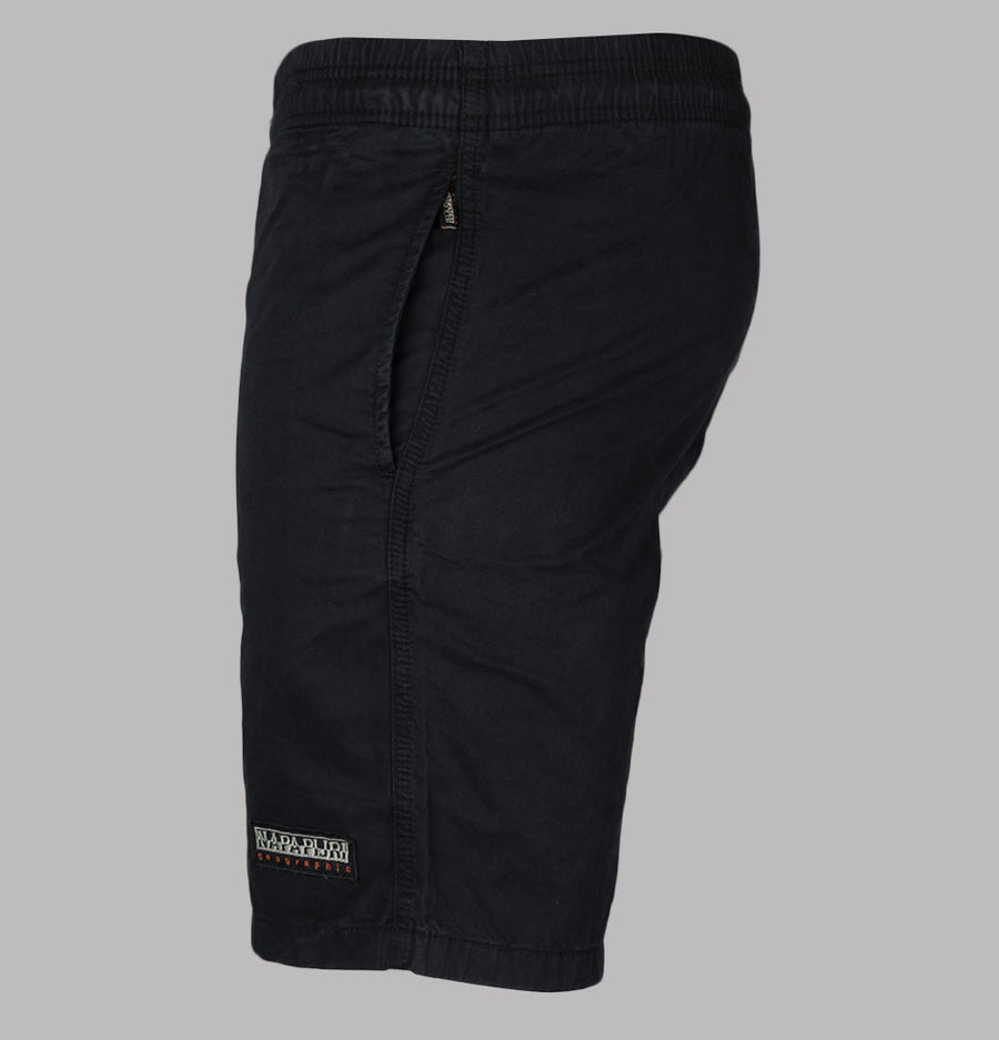 Napapijri Boyd Cotton Shorts Black