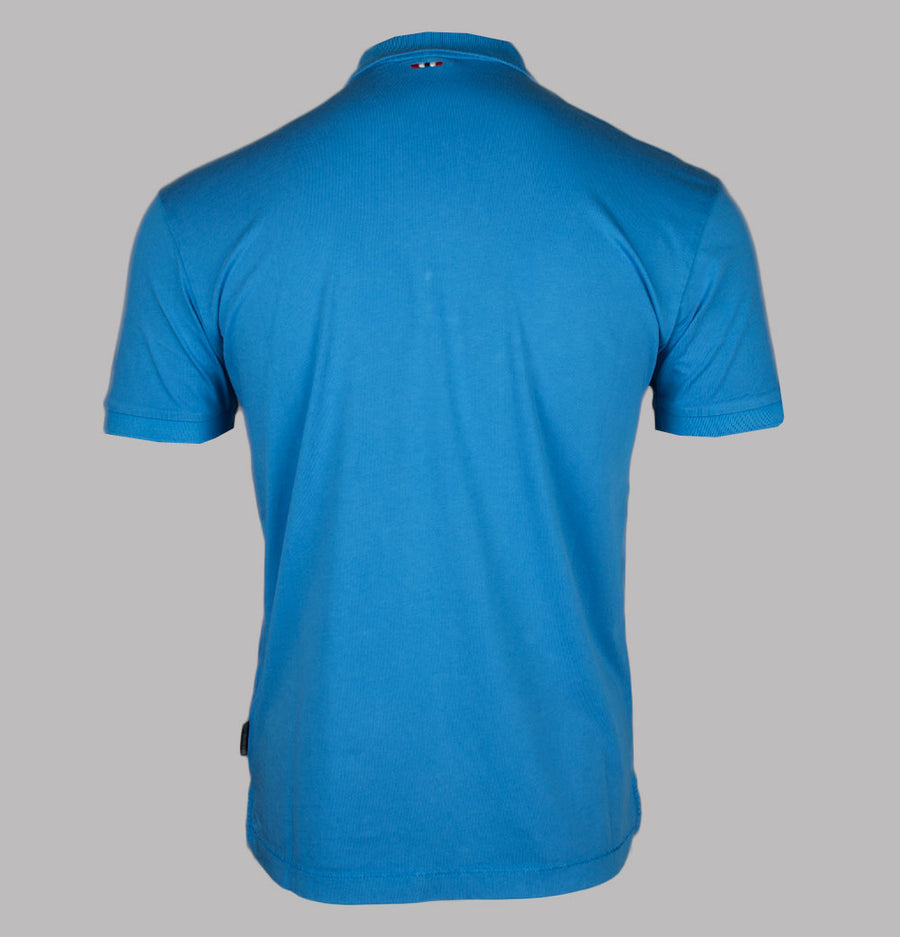 Napapijri Elbas Jersey Polo Shirt French Blue
