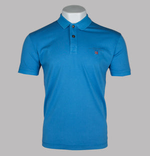 Napapijri Elbas Jersey Polo Shirt French Blue