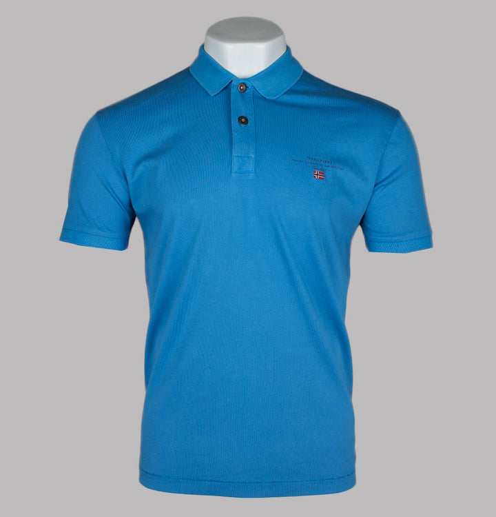 Napapijri Elbas Jersey Polo Shirt French Blue