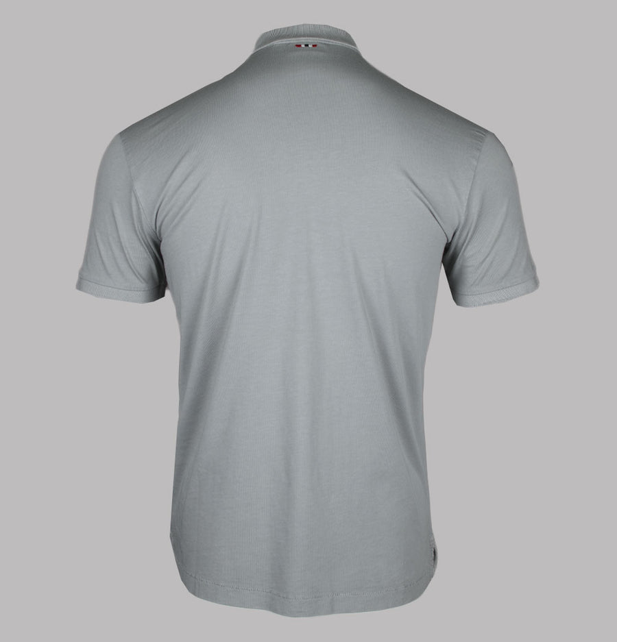 Napapijri Elbas Jersey Polo Shirt Ultimate Grey