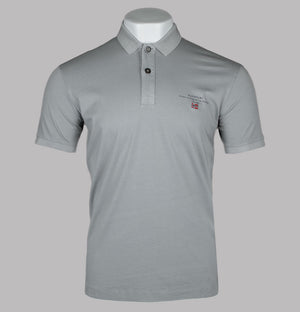 Napapijri Elbas Jersey Polo Shirt Ultimate Grey