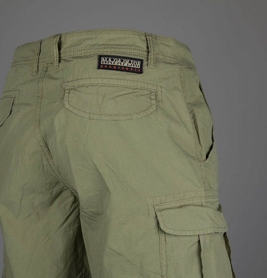 Napapijri Noto Cargo Shorts Green Lichen