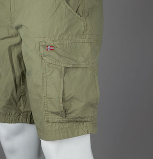 Napapijri Noto Cargo Shorts Green Lichen