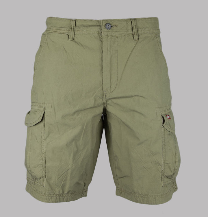 Napapijri Noto Cargo Shorts Green Lichen