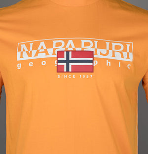 Napapijri S-Aylmer T-Shirt Apricot Orange