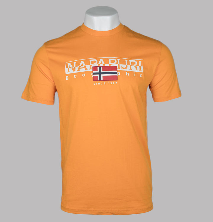 Napapijri S-Aylmer T-Shirt Apricot Orange