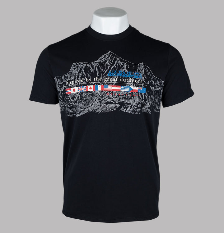 Napapijri S-Turin Graphic T-Shirt Black