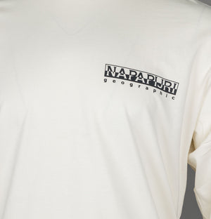 Napapijri Telemark LS T-Shirt Whisper White