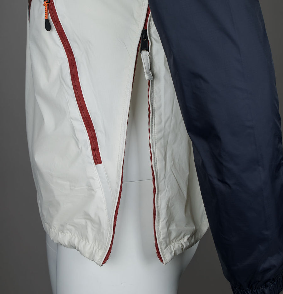 Napapijri Rainforest Ripstop Anorak Jacket White/Navy/Red