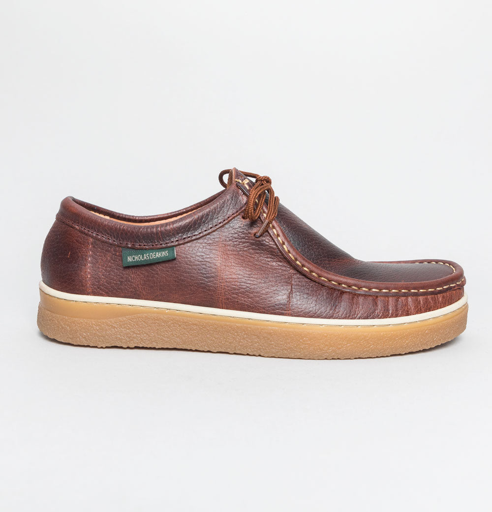 Nicholas Deakins Osaka Leather Shoes Tan â Bronx Clothing