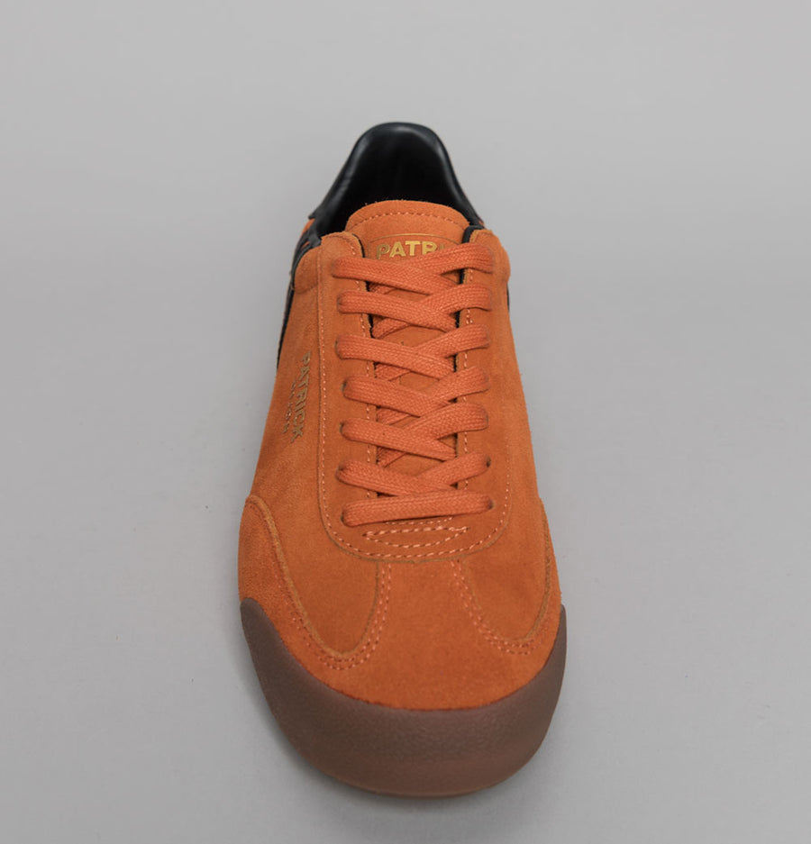 Patrick Dijon Trainers Orange/Black