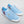 Patrick Dijon Trainers Sky Blue/Burgundy/White