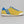 Patrick Dijon Trainers Yellow/Royal Blue