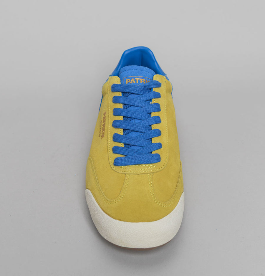 Patrick Dijon Trainers Yellow/Royal Blue
