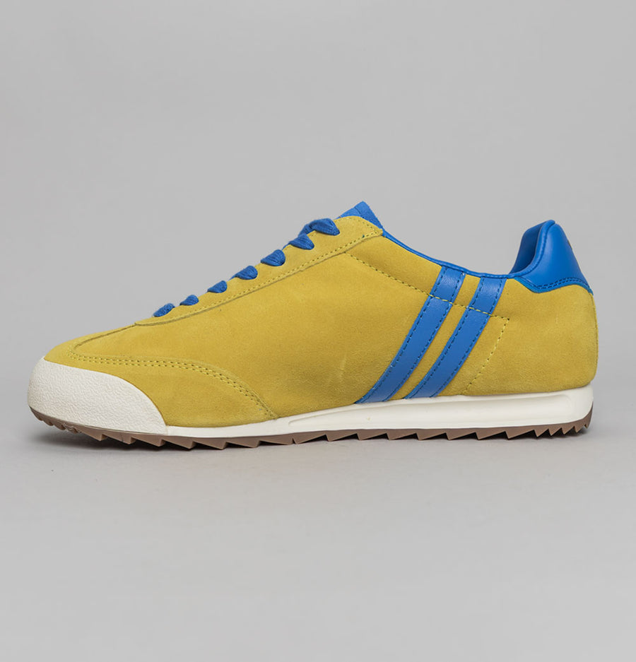 Patrick Dijon Trainers Yellow/Royal Blue