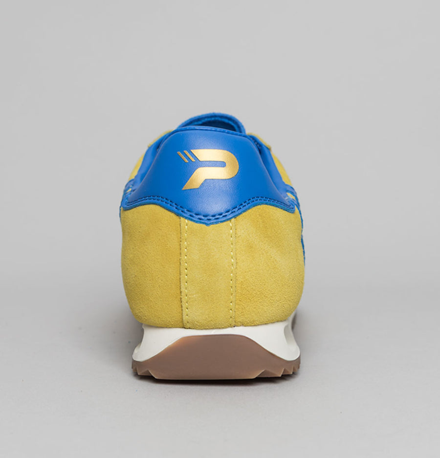 Patrick Dijon Trainers Yellow/Royal Blue