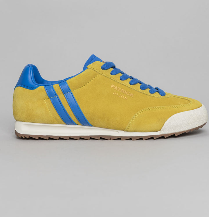 Patrick Dijon Trainers Yellow/Royal Blue