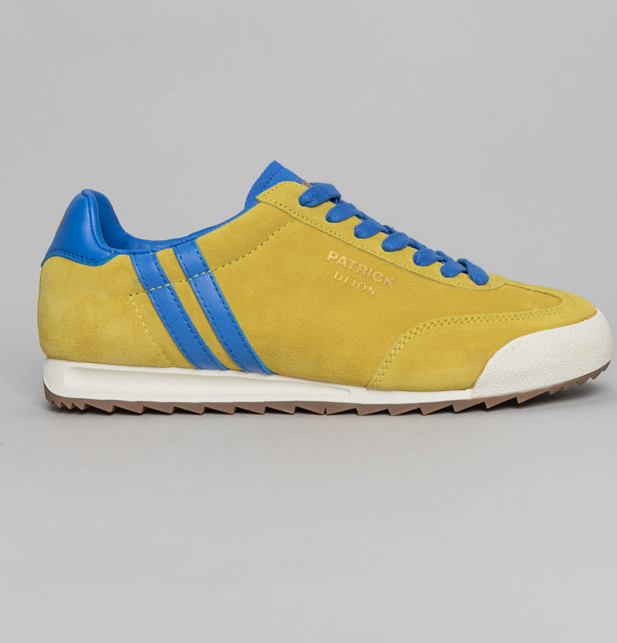 Patrick Dijon Trainers Yellow/Royal Blue