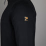 Patrick Harlem Fleece Back 1/4 Zip Sweatshirt Black