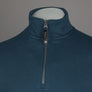 Patrick Harlem Fleece Back 1/4 Zip Sweatshirt Dark Blue