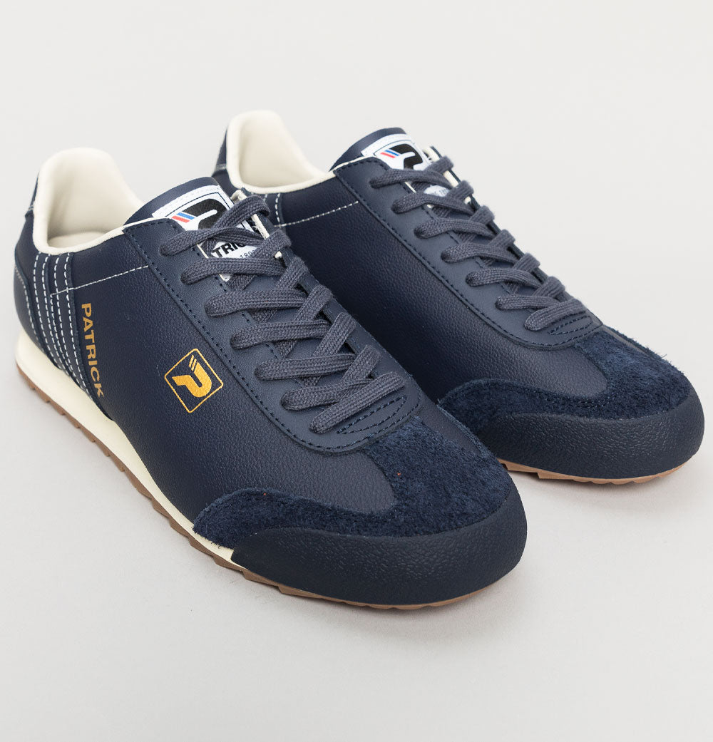 Patrick Liverpool Trainers Navy/Off White