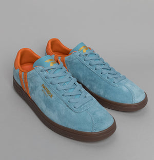 Patrick Monaco Cupsole Trainers Light Blue/Orange
