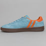 Patrick Monaco Cupsole Trainers Light Blue/Orange