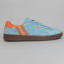 Patrick Monaco Cupsole Trainers Light Blue/Orange